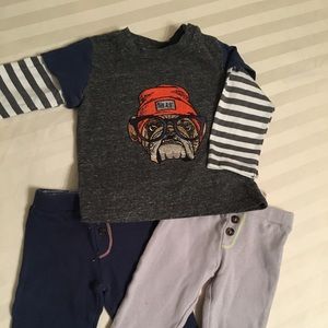 Rosie Pope Embroidered long sleeve 6-9m